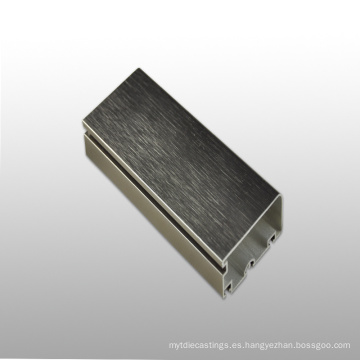Perfil de aleación de aluminio 6063 Perfil de aluminio personalizado